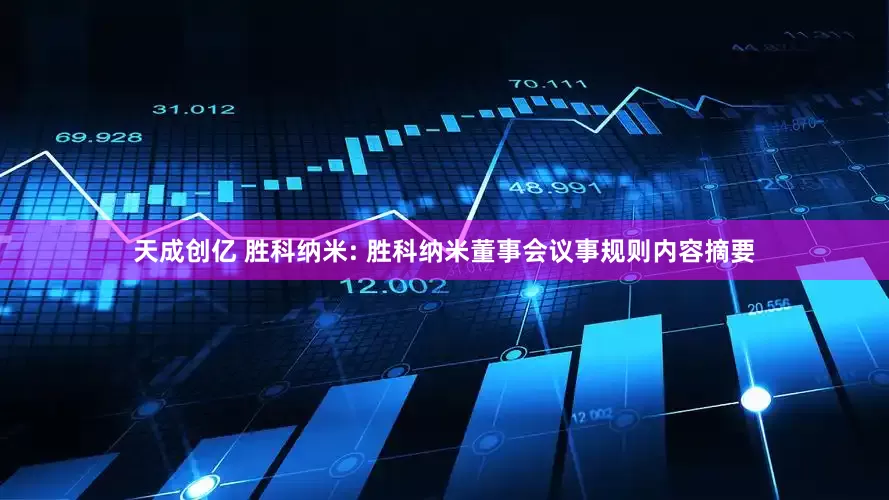 天成创亿 胜科纳米: 胜科纳米董事会议事规则内容摘要
